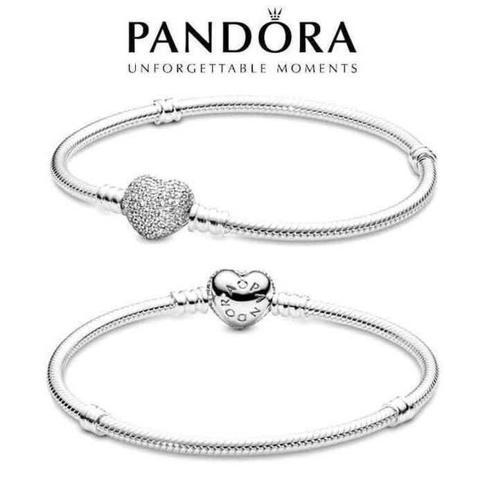 Сребърни гривни с печат Pandora