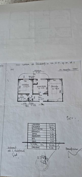 Vand  apartament  2 camere   calea DOROBANTILOR  CLUJ NAPOCA