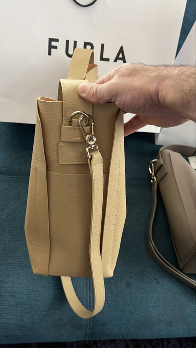 Furla Elizabet Hobo Bag L 100%оригинал, с етикети,подаръчен плик FURLA