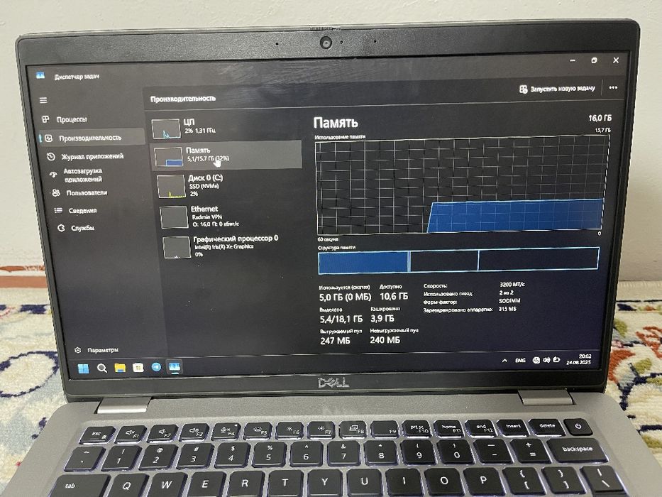 Dell 12-Avlod | Kuchli, Tezkor, Ishonchli! 16/256gb