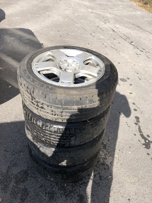 Двойни лети джанти за ауди А6 Алрод 215/55 R 17