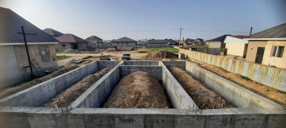 Заливка бетон заливаем фундамент бетонный работ Шымкент опалубка