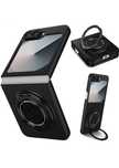 Samsung Z FLIP 6 Z FOLD 6 - Husa Hard Case Suport Metalic Black