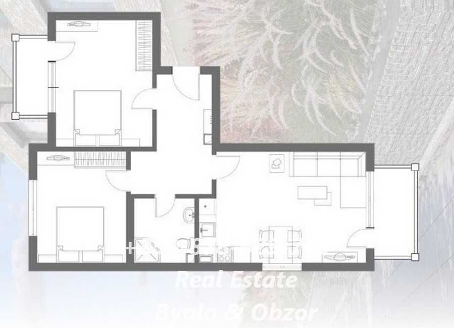 Продава се Тристаен апартамент в Бяла - 97 кв.м за 1302 €/кв.м - Снимка #3