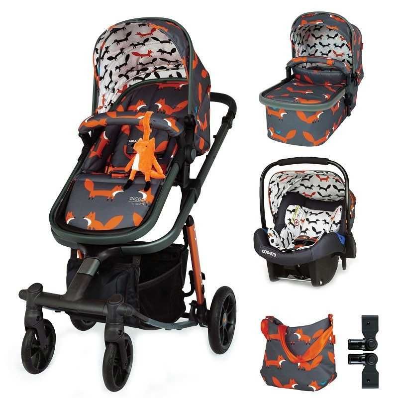 Cosatto Giggle Quad бебешка количка 3 в 1 - Mister Fox