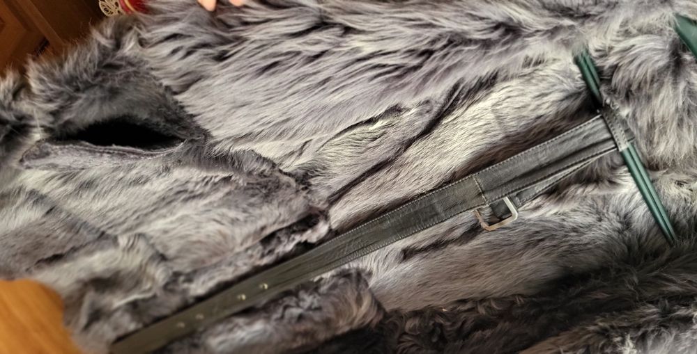 Cojoc lung blana de oaie