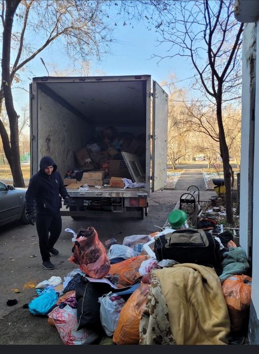 Вывоз Мусора 24/7 Алматы частный дом,жк,гараж