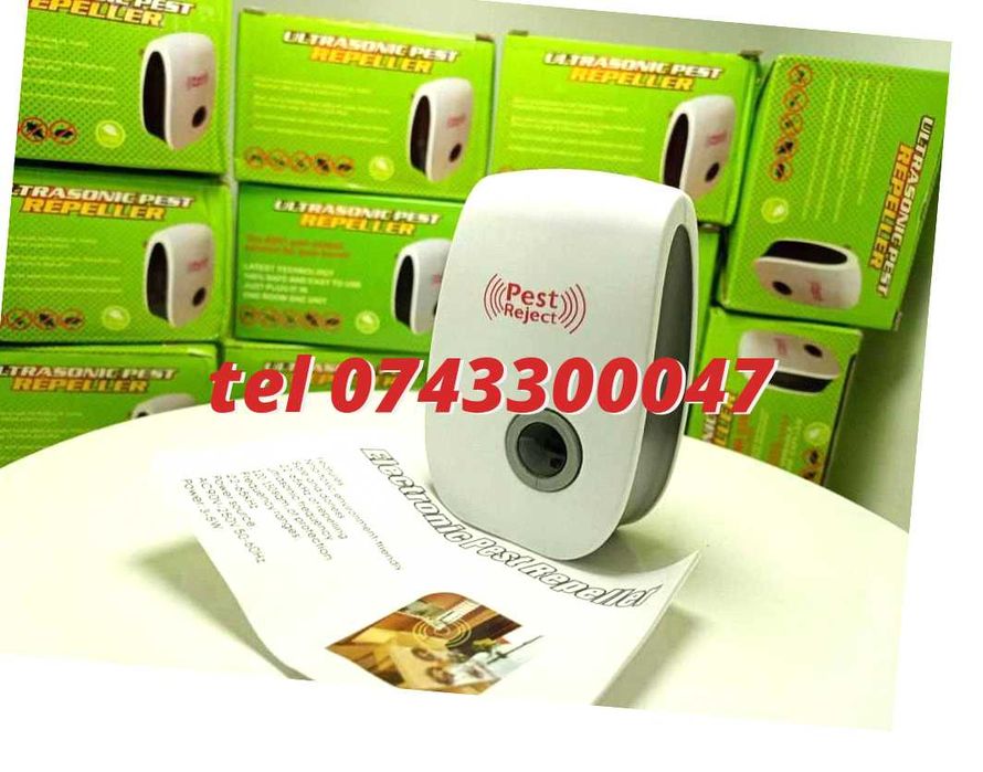 Dispozitiv Cu Ultrasunete Anti Daunatorilor  Rozatoare  Soareci