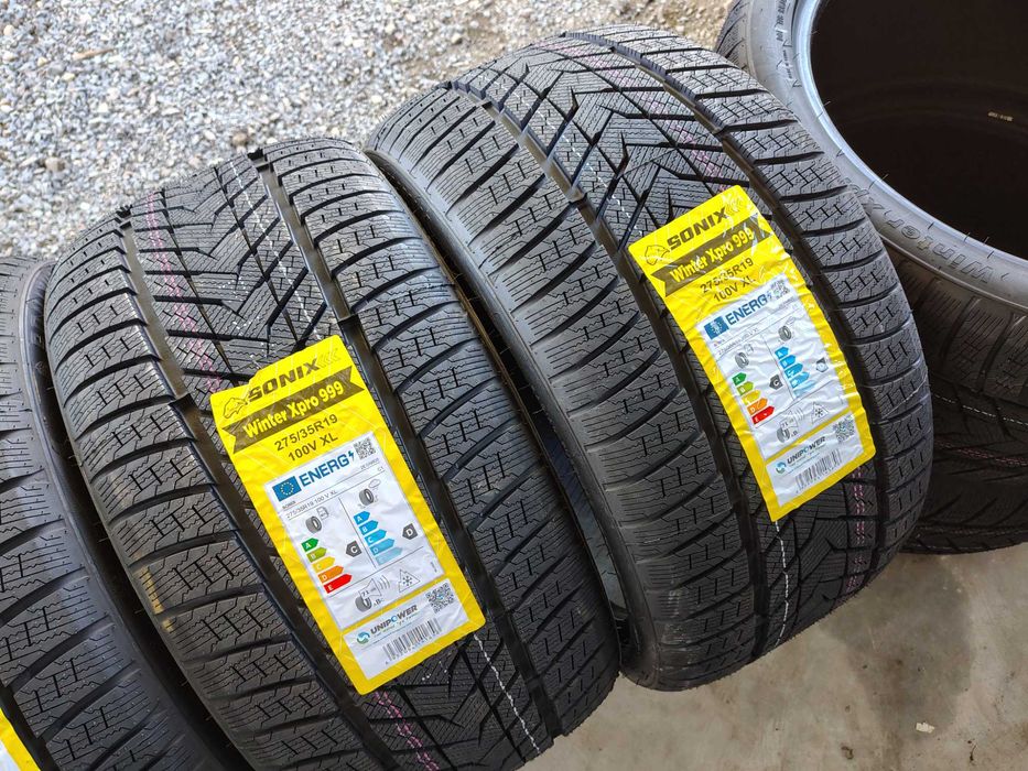 4бр.НОВИ зимни гуми SONIX 245 40 19+275 35 19 DOT25 цена за брой