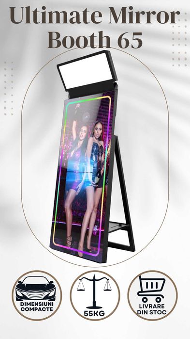 Cabina foto de vanzare - Oglinda foto Ultimate Mirror Booth 65