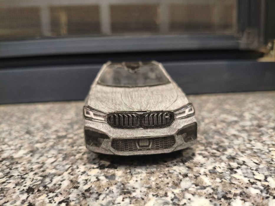 BMW M5 F90 бумажный вариант handmade