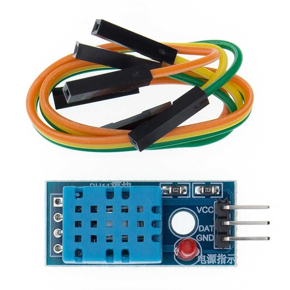 DHT11 temperature and humidity sensor Arduino