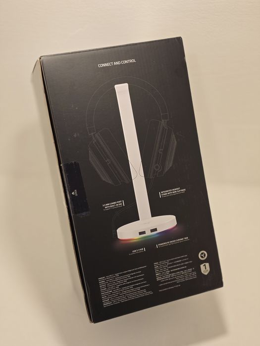 Razer Base Station V2 Chroma Gaming Headset Stand USB Hub Mercury
