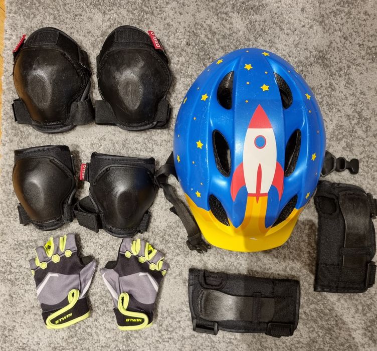 Echipament protectie copil pt  bicicleta, role, skate