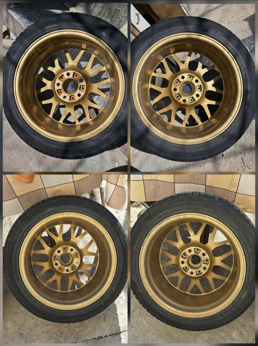 BBS RX203 17" 5x120 с зимни гуми