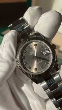 Rolex Datejust 41 MM  Diamond Dial Grey Silver 904 L 126334-0005 2023