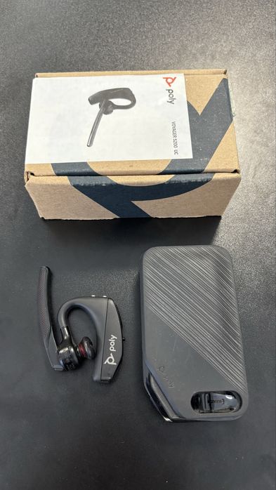 Слушалки poly voyager 5200 безжична професионална hands free хендсфри