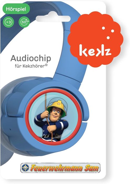 Kit de pornire Kekz Premium Blue: Căști Cookie cu Fireman Sam