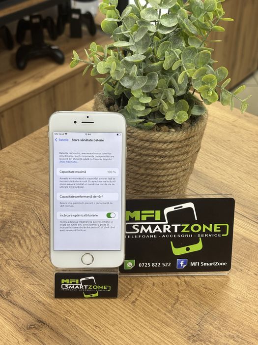 iPhone 6s Silver 64Gb - Sanatate baterie 100% - Garantie