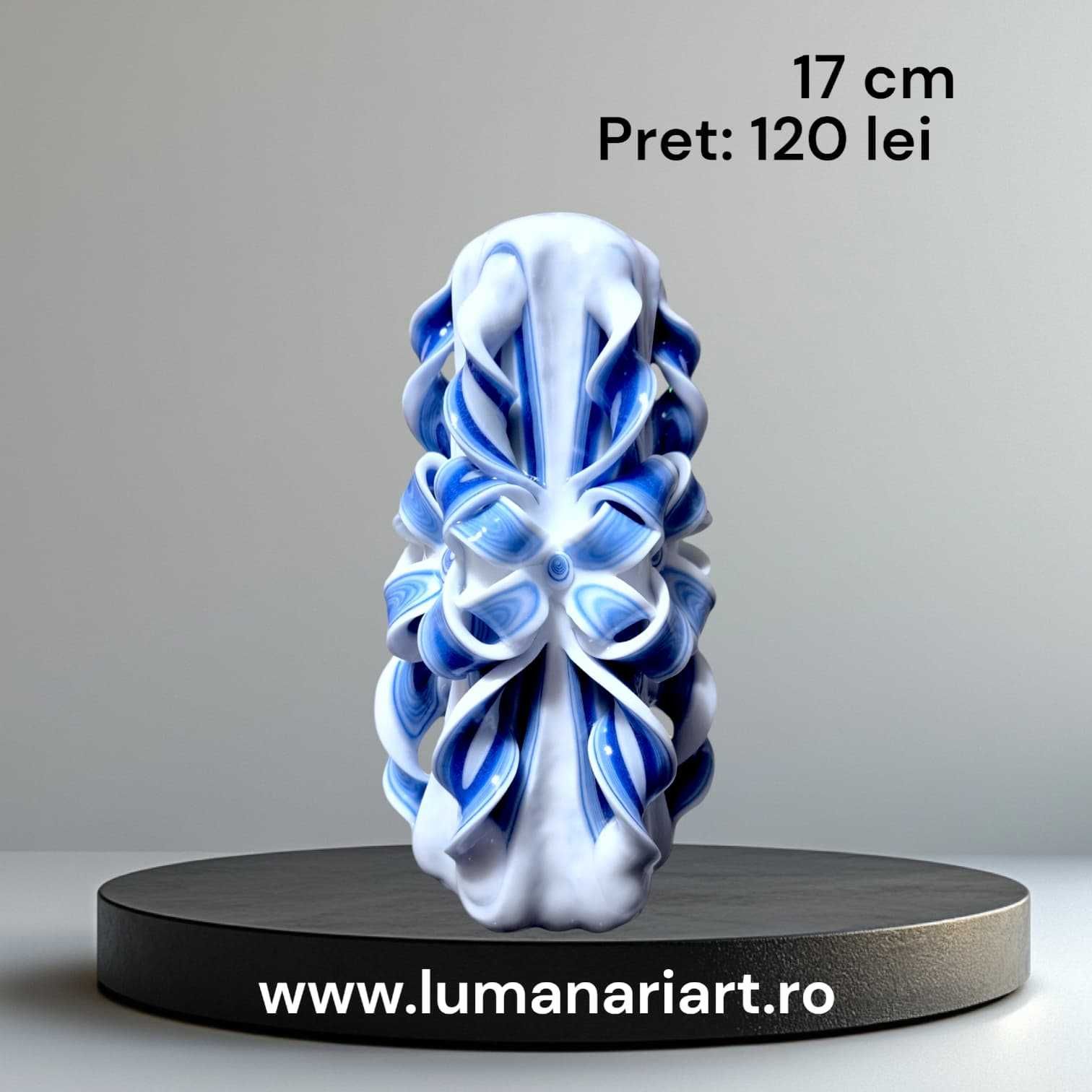 Lumanari sculptate manual – decorative, cadou, eveniment