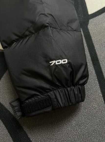 *NOU* GEACA The North Face 700 - alb / negru - verificare colet