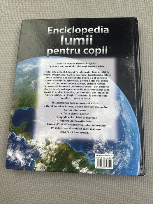 Enciclopedia lumii pentru copii