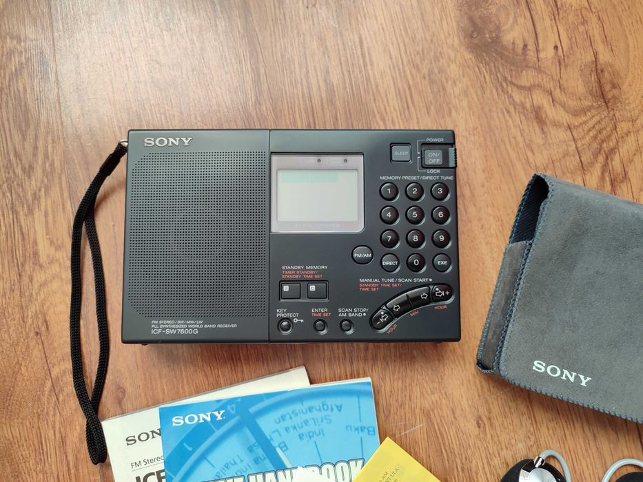 Радио Sony ICF-SW7600G FM Stereo/SW/MW/LW PLL World Radio.