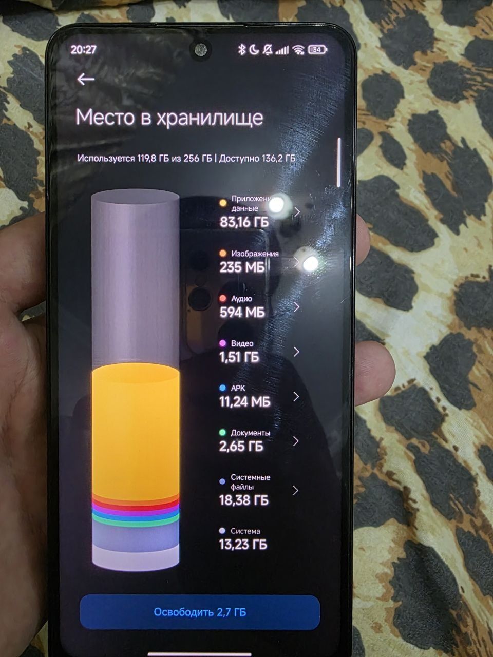 Redmi note 12 pro
Xotira : 8+8 , 256gb
Rangi : rasmda
Xolati : ideal
N