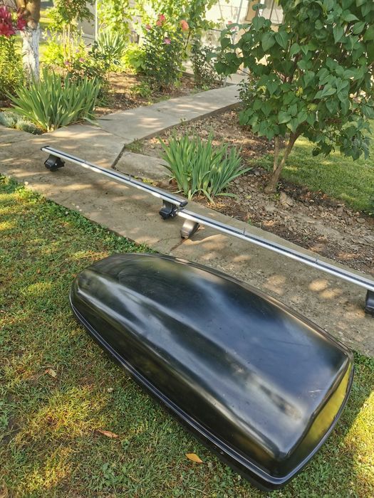 Bare transversale Thule și cutie portbagaj pentru grupul VAG 1500ron