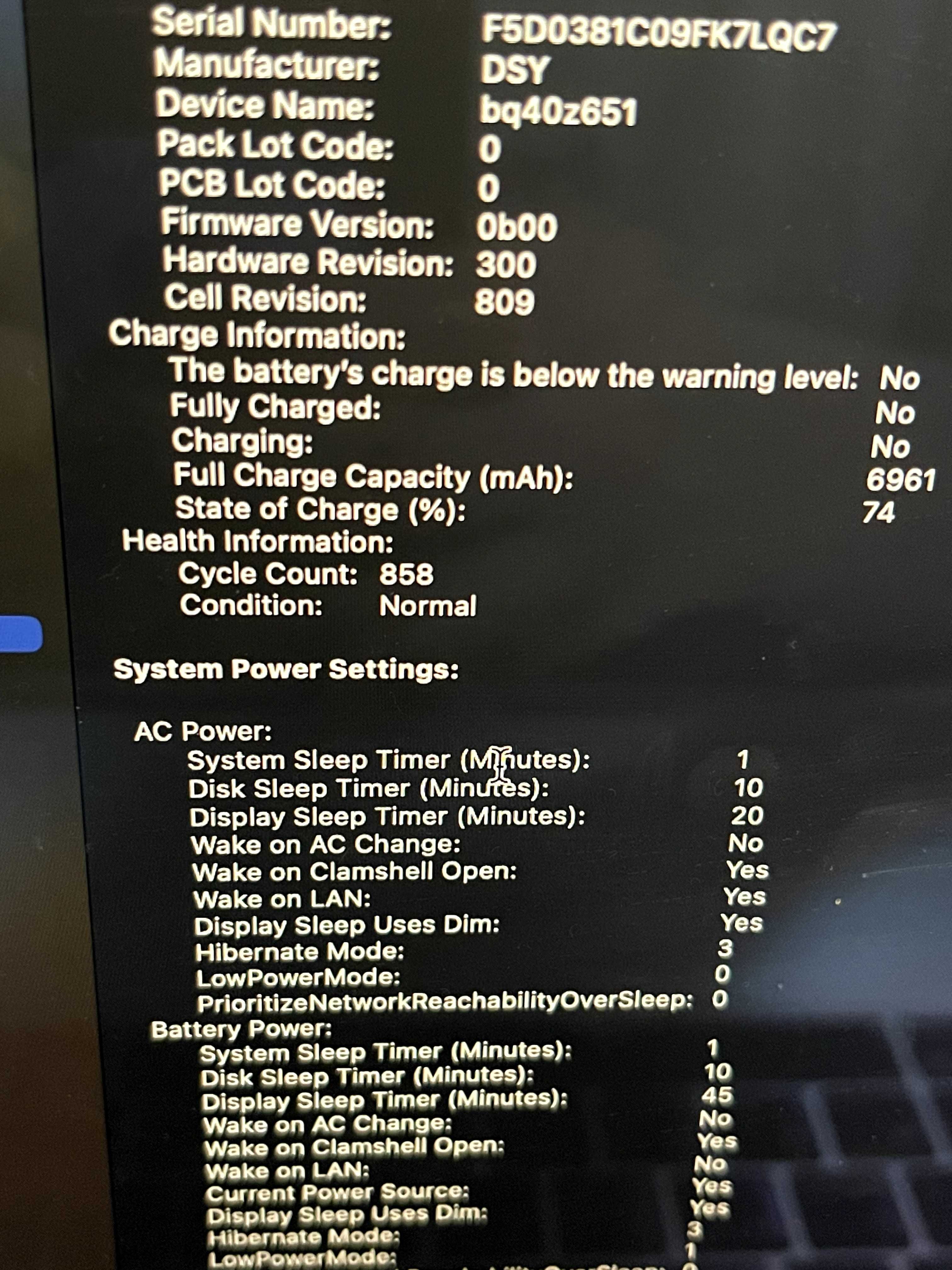 Macbook Pro 16 inch, i7, 16gb, 512 SSD - 2020 - yil, Oktyabr