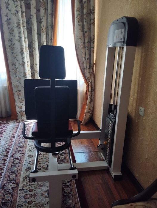 горизонтальный жим для ног