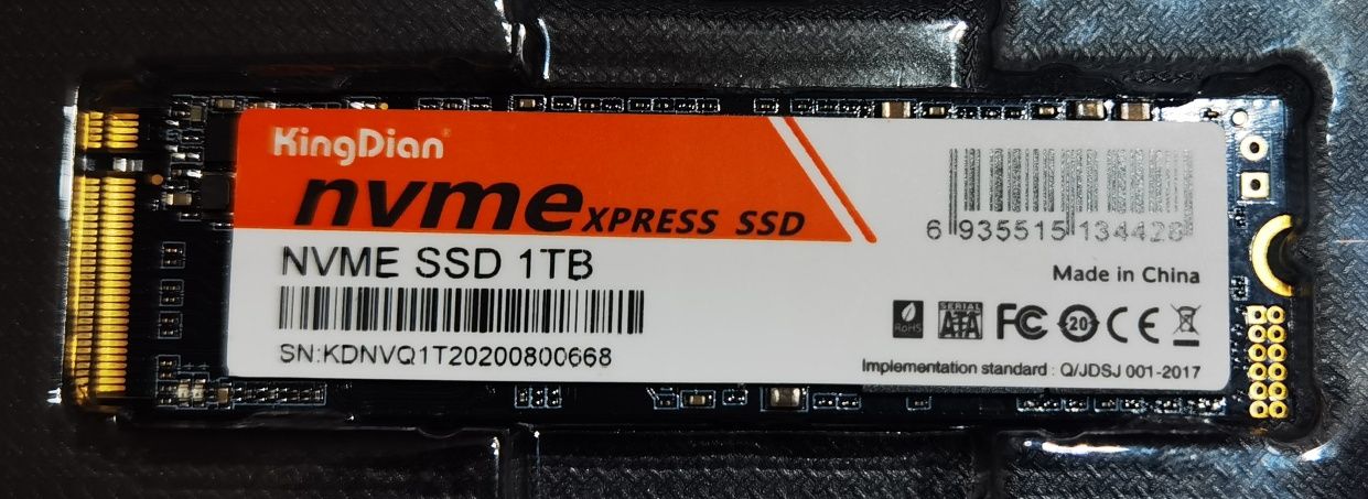 SSD памет M2,  1TB