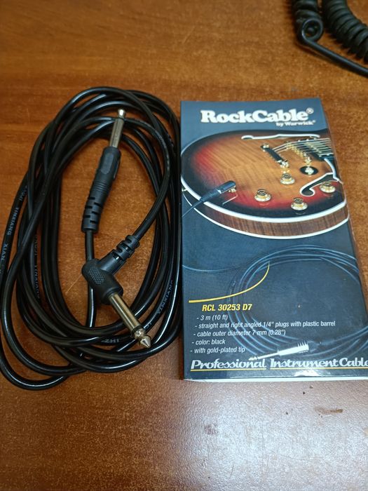 Cabluri audio cu jack de 6,3 inch.