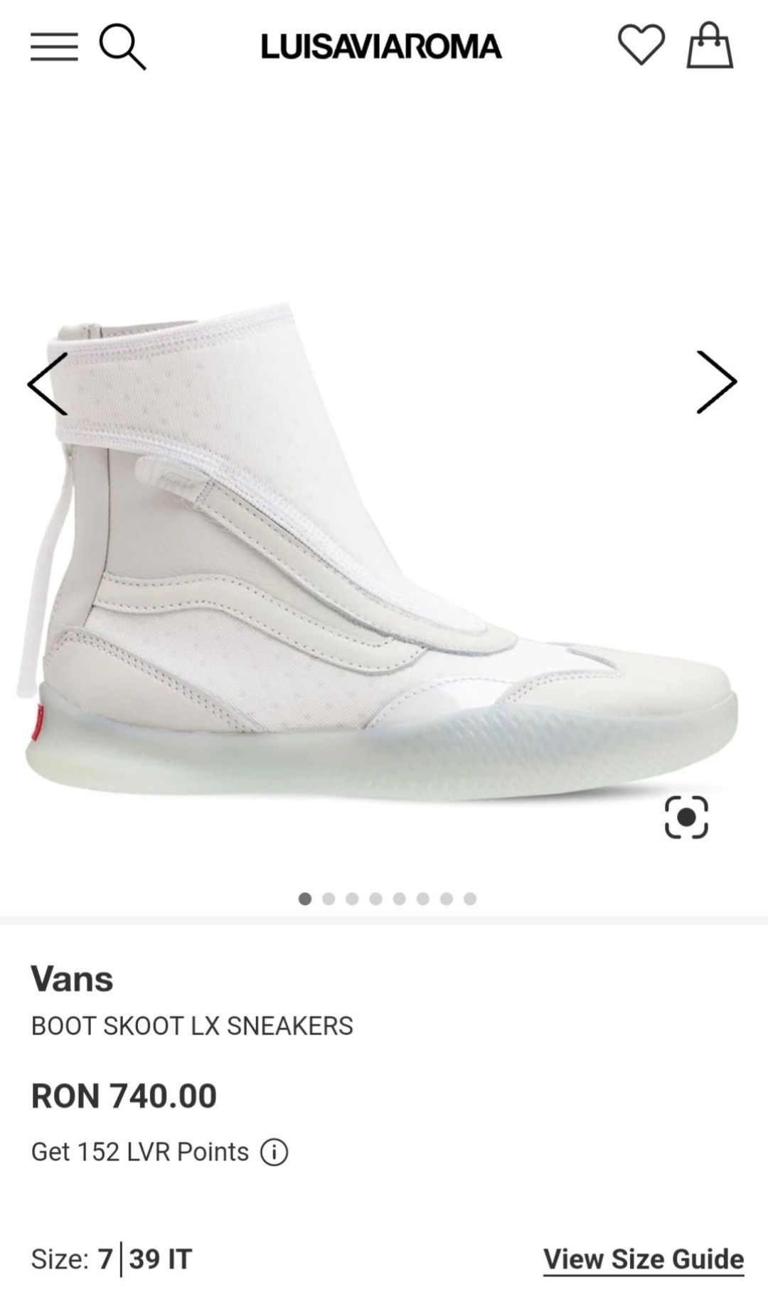 Vans boot skoot piele naturală