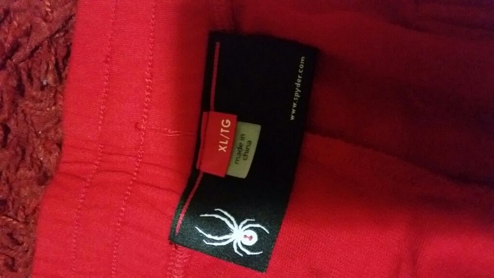 Spyder pantaloni training bumbac XL