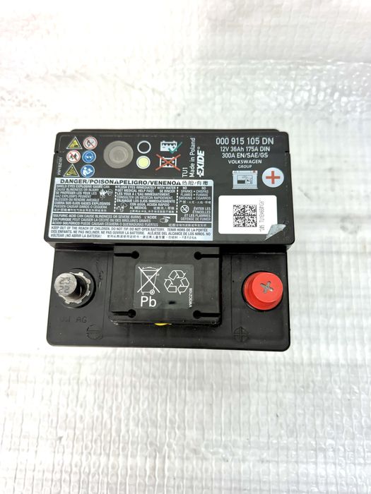 Baterie originala Volkswagen 000915105DN Exide 12V 36Ah 300A – noua