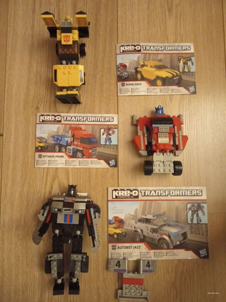 Set Hasbro KREO Original Transformers