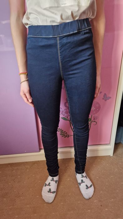 Lot blugi Skinny 10-12ani