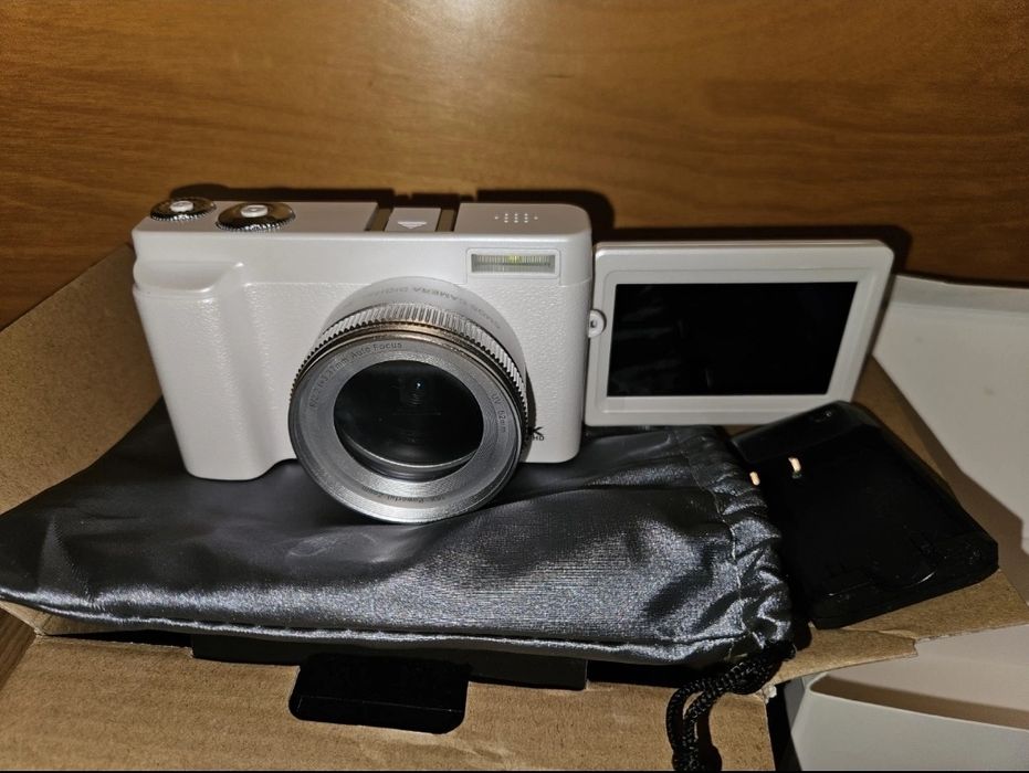 Aparat foto digital 4K compact, cameră pentru fotografie, 48MP