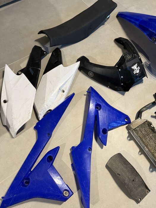 Yamaha yz450f 2017, Пластмаси , Радиатори , Седалка , Степенки, Лост.