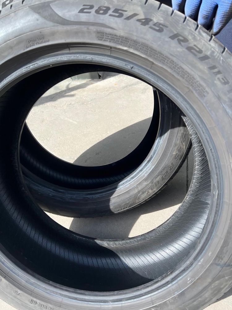 4 бр. летни гуми 285/45/21 Pirelli - Run Flat