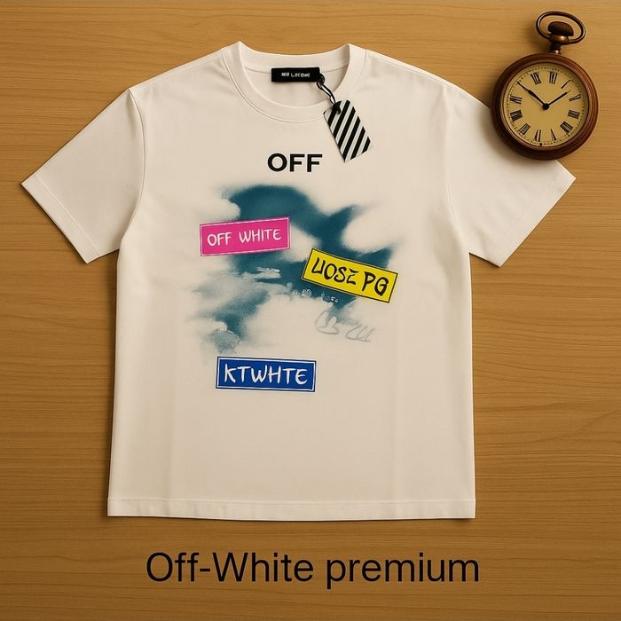 Tricou Off White premium – model alb unisex