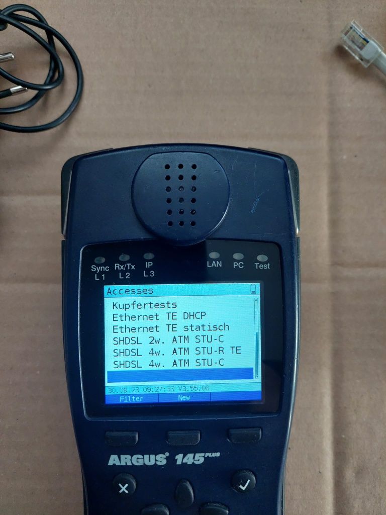 Argus 145 PLUS Tester cupru DSL ADSL internet tdr