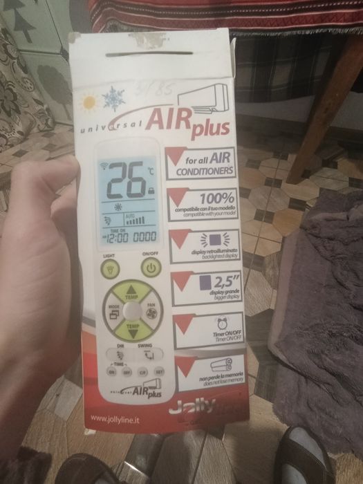 Telecomanda pentru aer conditionat Universal Air Plus 5000