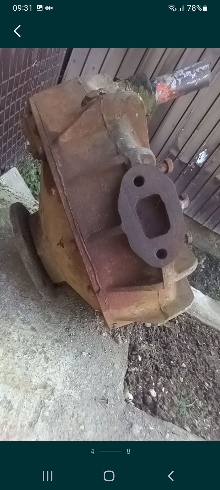 reductor combina Claas raport 5 la 1