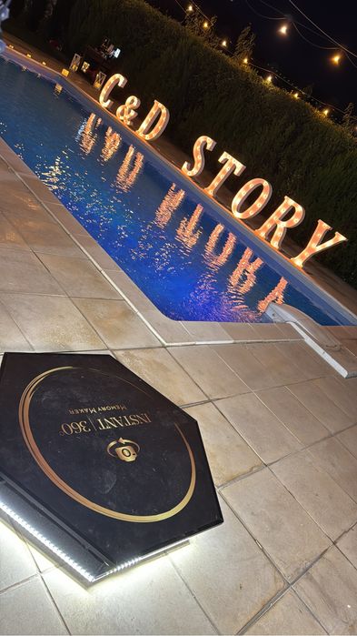 Cabina foto, video 360, fum greu, baloane cu fum