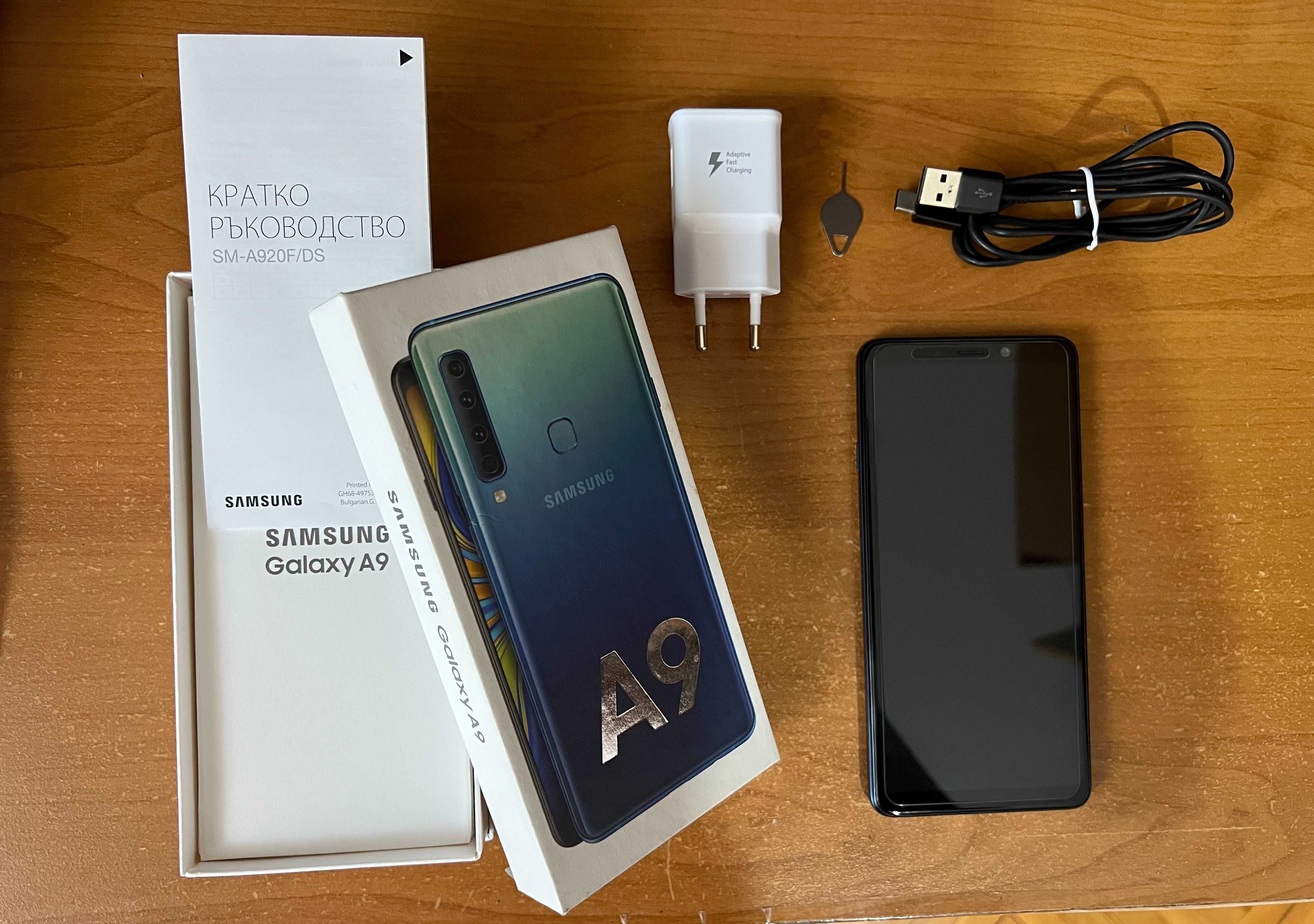 Samsung Galaxy A9 (2018) Dual SIM, 128GB, 6GB RAM, Lemonade Blue
