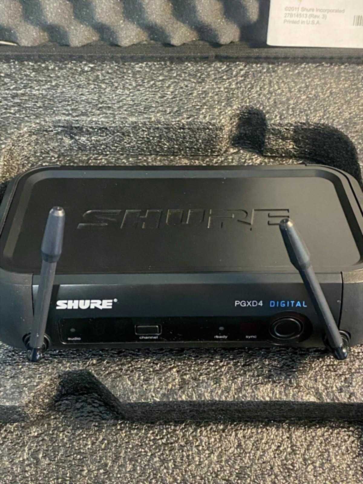 Microfon Shure PGXD Wireless – Sistem Profesional, Perfect Funcțional