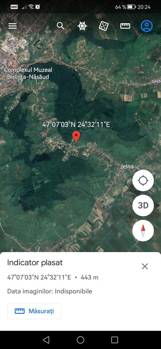 Teren dealul Jelnei. Persoană fizică