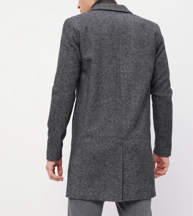 Ново мъжко зимно вълнено  палто Selected Homme